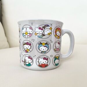 New Sanrio Hello Kitty Zodiac Signs Astrology Large Coffee Soup Mug Kawaii 20oz